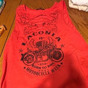 Laconia Motorcycle Week Graphic Tank Top
